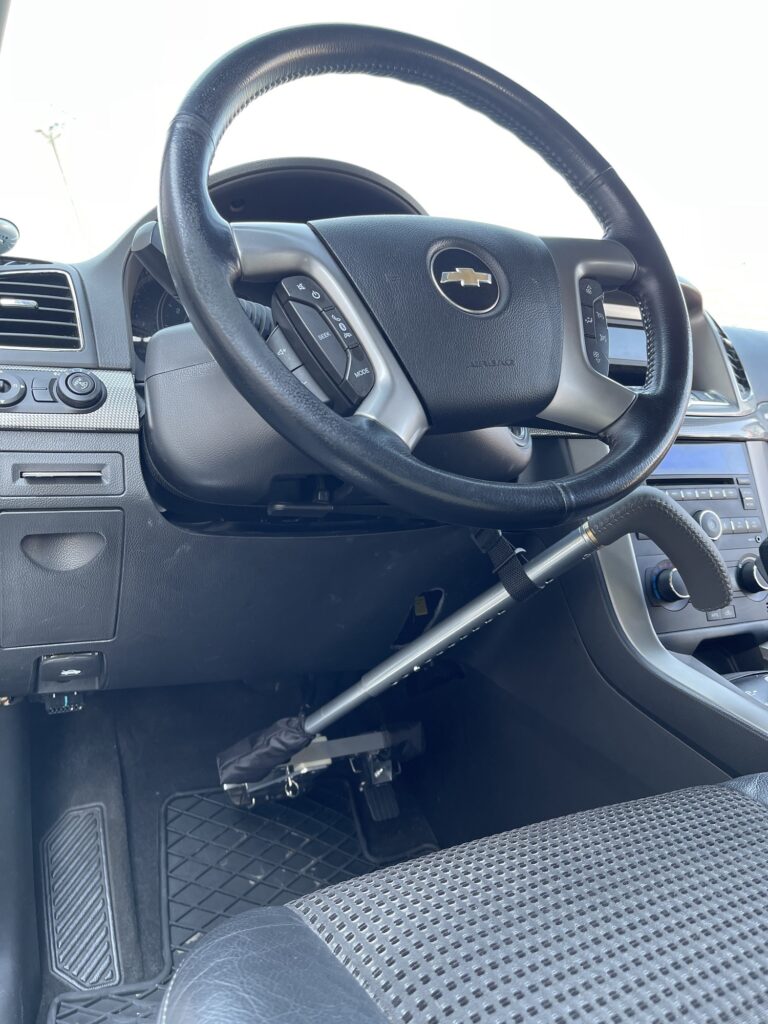 Ручной тормоз газ на автомобиль для инвалидов